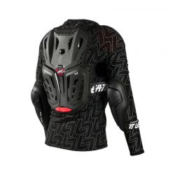 KOSZULKA Z OCHRANIACZAMI LEATT JUNIOR 4.5 BLACK (134-146CM) 