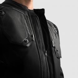 KURTKA TEKSTYLNA REBELHORN BORG II BLACK 