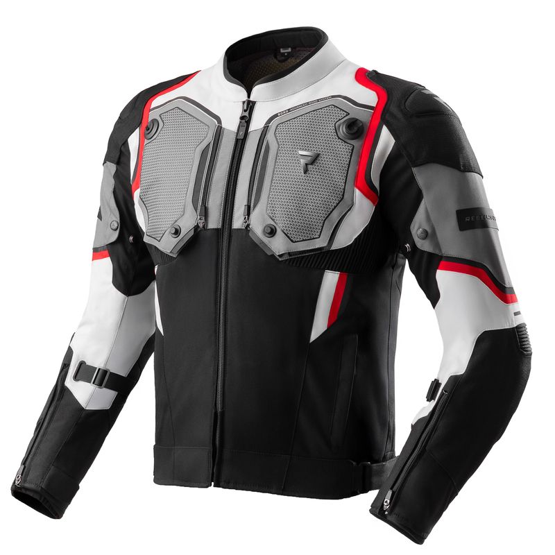 KURTKA TEKSTYLNA REBELHORN BORG II BLACK/GREY/RED KURTKA TEKSTYLNA REBELHORN BORG II BLACK/GREY/RED