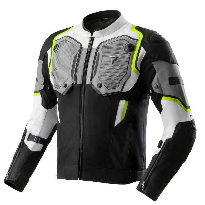 KURTKA TEKSTYLNA REBELHORN BORG II BLACK/GREY/FLUO YELLOW KURTKA TEKSTYLNA REBELHORN BORG II BLACK/GREY/FLUO YELLOW