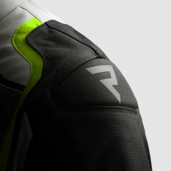 KURTKA TEKSTYLNA REBELHORN BORG II BLACK/GREY/FLUO YELLOW 