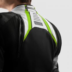 KURTKA TEKSTYLNA REBELHORN BORG II BLACK/GREY/FLUO YELLOW 