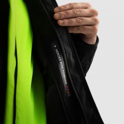 KURTKA TEKSTYLNA REBELHORN BORG II BLACK/GREY/FLUO YELLOW 