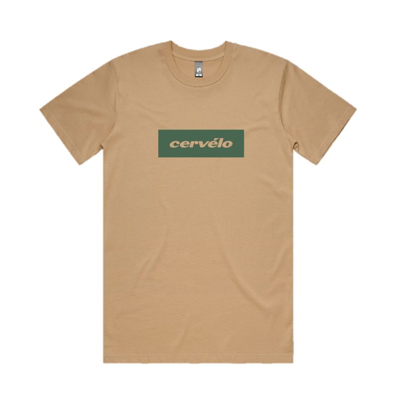 T-SHIRT CERVELO BOXBOX CAMEL 