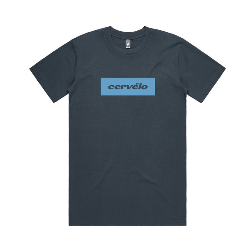 T-SHIRT CERVELO BOXBOX PETROL BLUE 