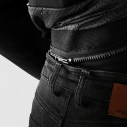 SPODNIE JEANS REBELHORN BRONCO MONOLAYER LADY WASHED BLACK 
