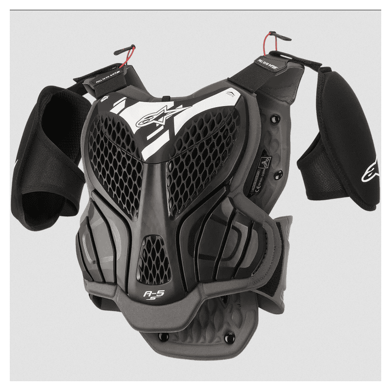 BUZER ALPINESTARS A-5 S JUNIOR BLACK/COOL GREY 
