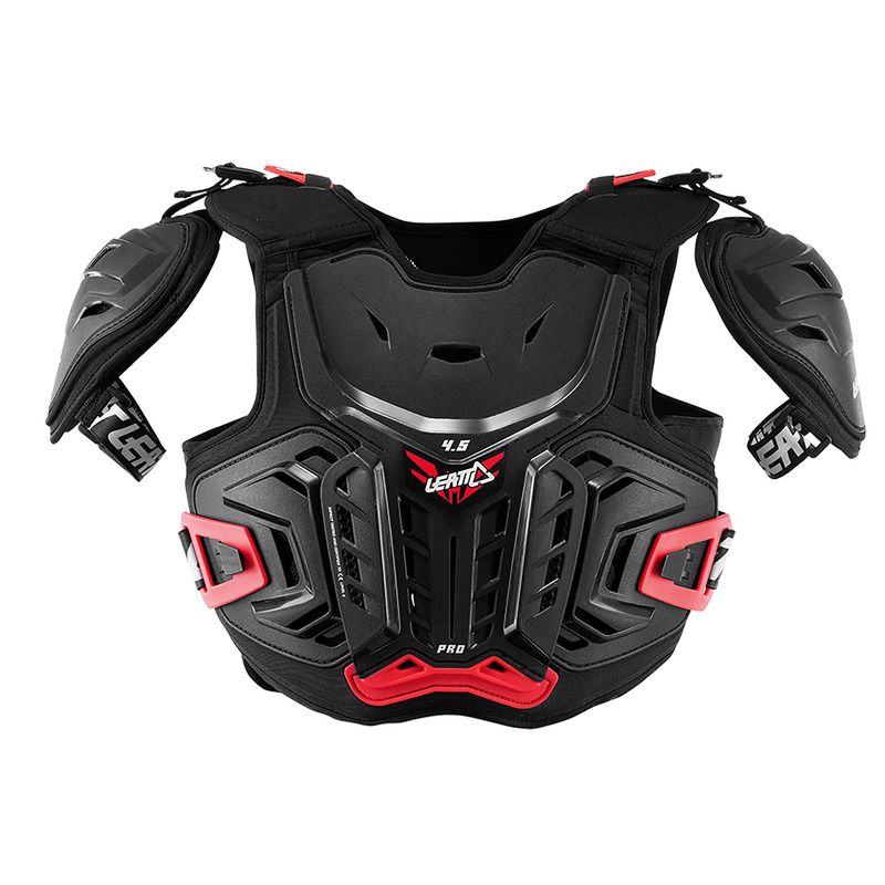 BUZER LEATT JUNIOR 4.5 PRO BLACK/RED (134-146CM) 