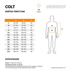 KURTKA SKÓRZANA OZONE COLT BLACK 