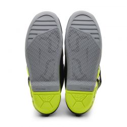 BUTY FOX COMP GREY/YELLOW 9 (WKŁADKA 260MM) ENDURO CROSS