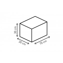 TORBA TYLNA SW-MOTECH CARGOBAG BLACK/GREY 50L