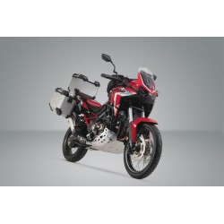 ZESTAW BAGAŻOWY ADVENTURE SW-MOTECH HONDA CRF1100L (19-), SILVER