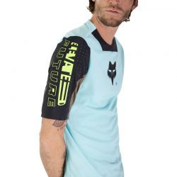 KOSZULKA ROWEROWA FOX DEFEND LIGHT BLUE  ENDURO CROSS