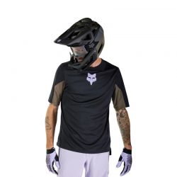 KOSZULKA ROWEROWA FOX DEFEND PARK BLACK  ENDURO CROSS
