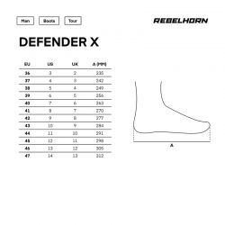 BUTY REBELHORN DEFENDER-X BLACK 