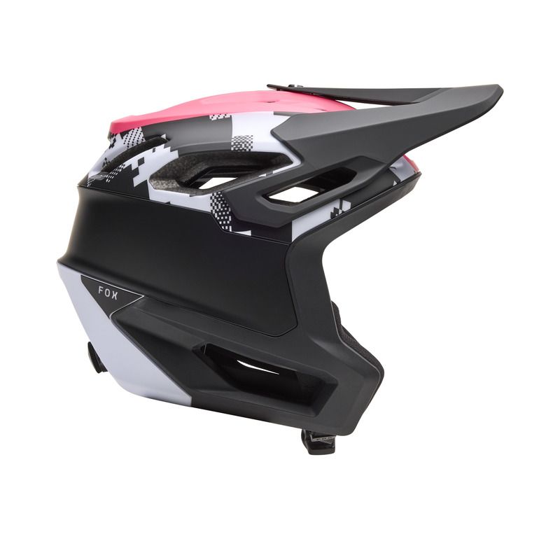 KASK ROWEROWY FOX DROPFRAME PRO DIGI IMAGE BLACK/WHITE  ENDURO CROSS