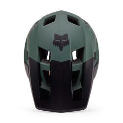 KASK ROWEROWY FOX DROPFRAME HUNTER GREEN  ENDURO CROSS