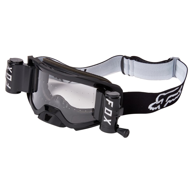 GOGLE FOX AIRSPACE STRAY ROLL OFF BLACK  ENDURO CROSS