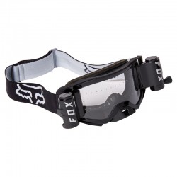 GOGLE FOX AIRSPACE STRAY ROLL OFF BLACK  ENDURO CROSS
