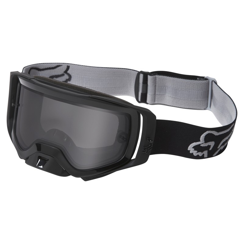 GOGLE FOX AIRSPACE X STRAY BLACK/GREY  ENDURO CROSS