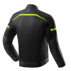 KURTKA TEKSTYLNA REBELHORN ECHO BLACK/FLUO YELLOW 