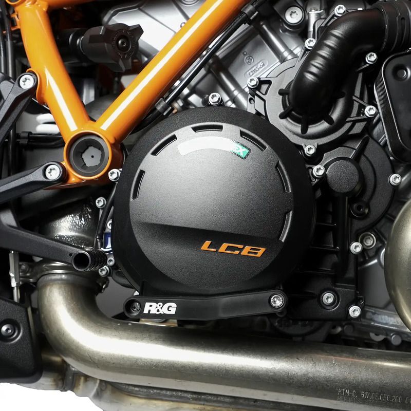 SLIDERY SILNIKA RG RACING KTM 1390 SUPER DUKE R (EVO) 24-, PRAWA STRONA BLACK
