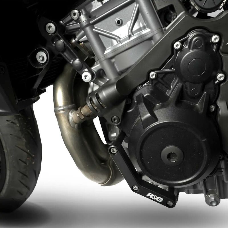SLIDERY SILNIKA RG RACING KTM 990 DUKE 24-, LEWA STRONA BLACK