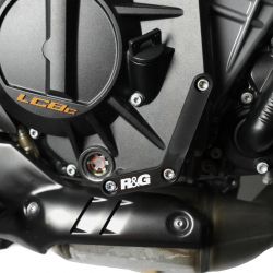 SLIDERY SILNIKA RG RACING KTM 990 DUKE 24-, PRAWA STRONA BLACK