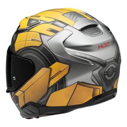 KASK HJC F71 BUMBLEBEE HASBRO YELLOW/BLACK 