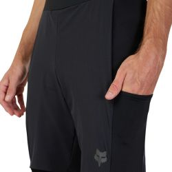 SPODENKI ROWEROWE FOX FLEXAIR ASCENT CARGO BIB BLACK  ENDURO CROSS