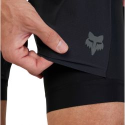 SPODENKI ROWEROWE FOX FLEXAIR ASCENT CARGO BIB BLACK  ENDURO CROSS