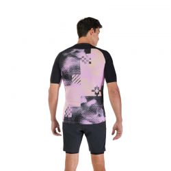 KOSZULKA ROWEROWA FOX FLEXAIR ASCENT PULSE DUSTY ROSE  ENDURO CROSS