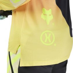 KOSZULKA ROWEROWA Z DŁUGIM RĘKAWEM FOX FLEXAIR ELEVATED LEMONADE  ENDURO CROSS