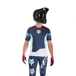 KOSZULKA ROWEROWA FOX FLEXAIR ELEVATED MIDNIGHT  ENDURO CROSS