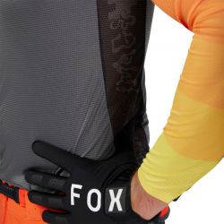 BLUZA FOX FLEXAIR GRID BLACK/ORANGE  ENDURO CROSS