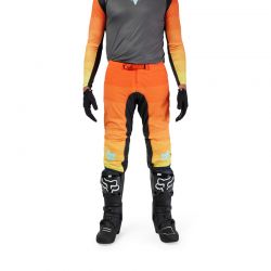 SPODNIE FOX FLEXAIR GRID BLACK/ORANGE  ENDURO CROSS