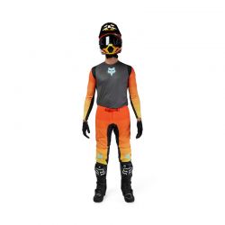 SPODNIE FOX FLEXAIR GRID BLACK/ORANGE  ENDURO CROSS