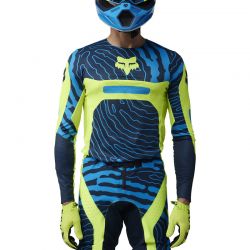 BLUZA FOX FLEXAIR IMPRESSION FLUO YELLOW  ENDURO CROSS