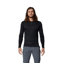 KOSZULKA ROWEROWA Z DŁUGIM RĘKAWEM FOX FLEXAIR PRO BLACK  ENDURO CROSS