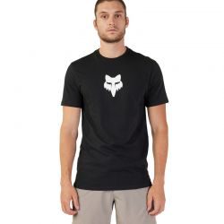 T-SHIRT FOX HEAD BLACK  ENDURO CROSS