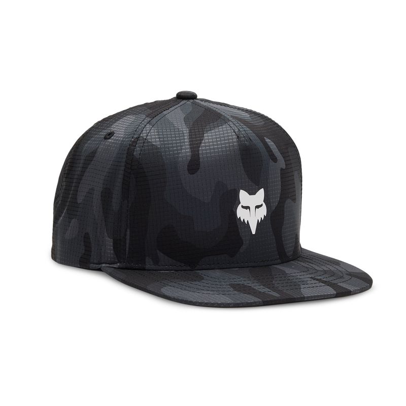 CZAPKA Z DASZKIEM FOX HEAD TECH SNAPBACK BLACK CAMO  ENDURO CROSS