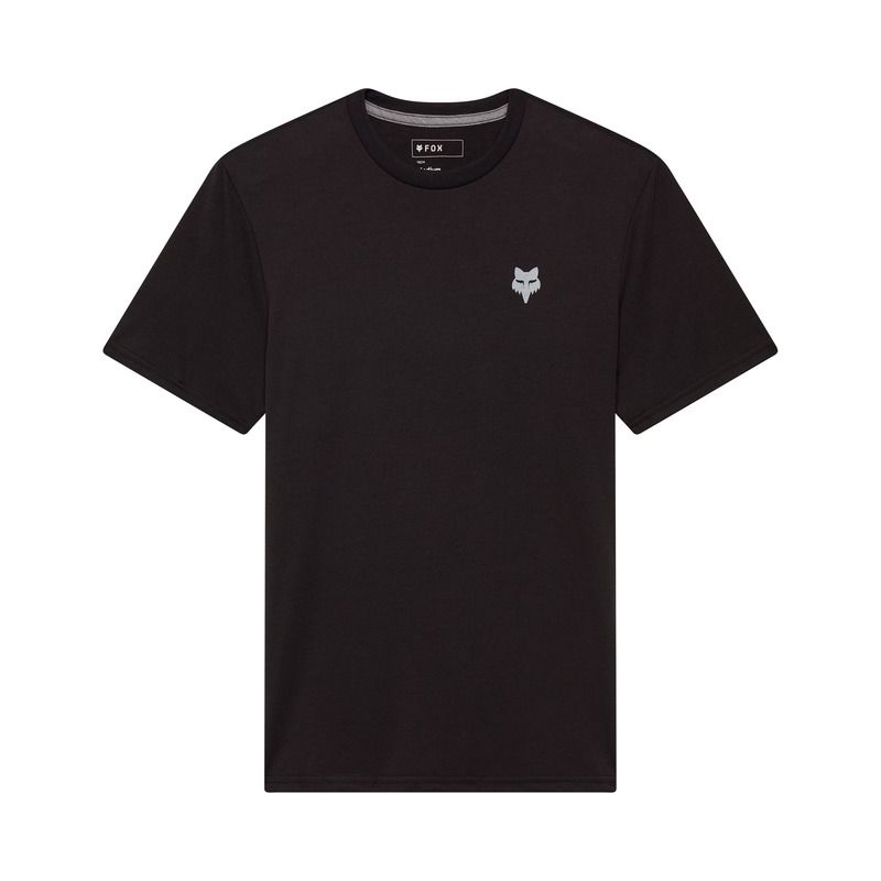 T-SHIRT FOX FREQUENCY TECH BLACK  ENDURO CROSS