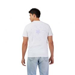 T-SHIRT FOX FREQUENCY TECH OPTIC WHITE  ENDURO CROSS