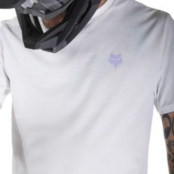 T-SHIRT FOX FREQUENCY TECH OPTIC WHITE  ENDURO CROSS