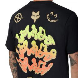 T-SHIRT FOX FUTURE PREM BLACK  ENDURO CROSS