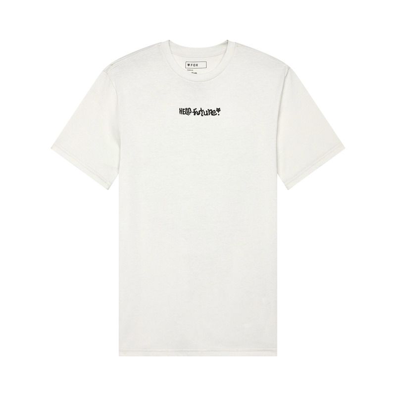 T-SHIRT FOX FUTURE PREM LIGHT GREY  ENDURO CROSS