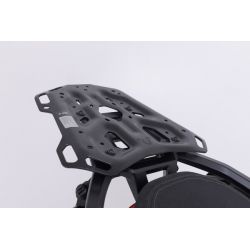 STELAŻ POD BAGAŻ CENTRALNY ADVENTURE-RACK SW-MOTECH MOTO GUZZI STELVIO (23-) POD ORYG. STELAŻ BLACK