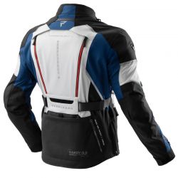 KURTKA TEKSTYLNA REBELHORN HARDY 3.0 BLUE/GREY/RED 
