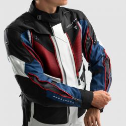 KURTKA TEKSTYLNA REBELHORN HARDY 3.0 BLUE/GREY/RED 