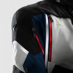 KURTKA TEKSTYLNA REBELHORN HARDY 3.0 BLUE/GREY/RED 
